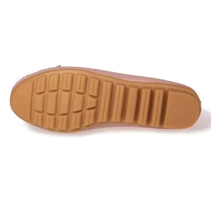 Size 4.5-8.5 Bowknot Design Solid Color Casual Round Toe Flat Shoes - Image 5