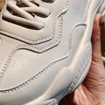 Size:4.5-8.5 Women Casual Solid Color Lace Up Sneakers - Image 7