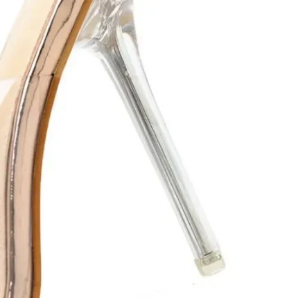 Size:4.5-10 Women Leopard High Heels Slippers Shoes - Image 6