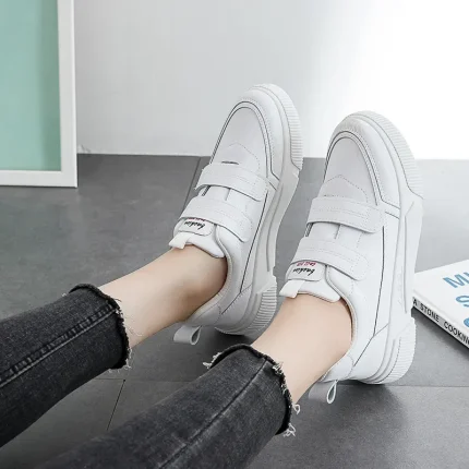 Size:4.5-8.5 Women Velcro Leisure Breathable Sneakers Shoes - Image 5