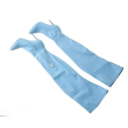 Size:4.5-12 Women Fashion Solid Color Over The Knee Boots - Image 4