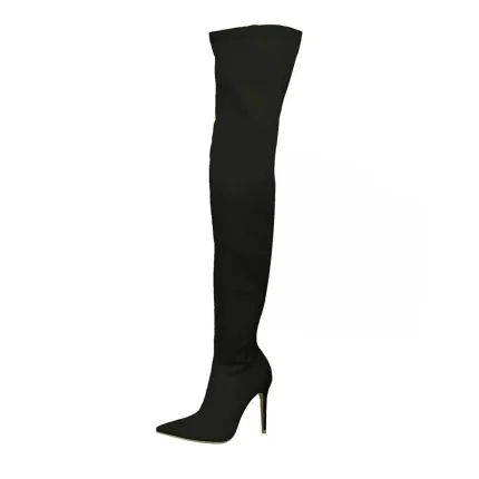 Size:4.5-12 Women Fashion Solid Color Over The Knee Boots - Image 8